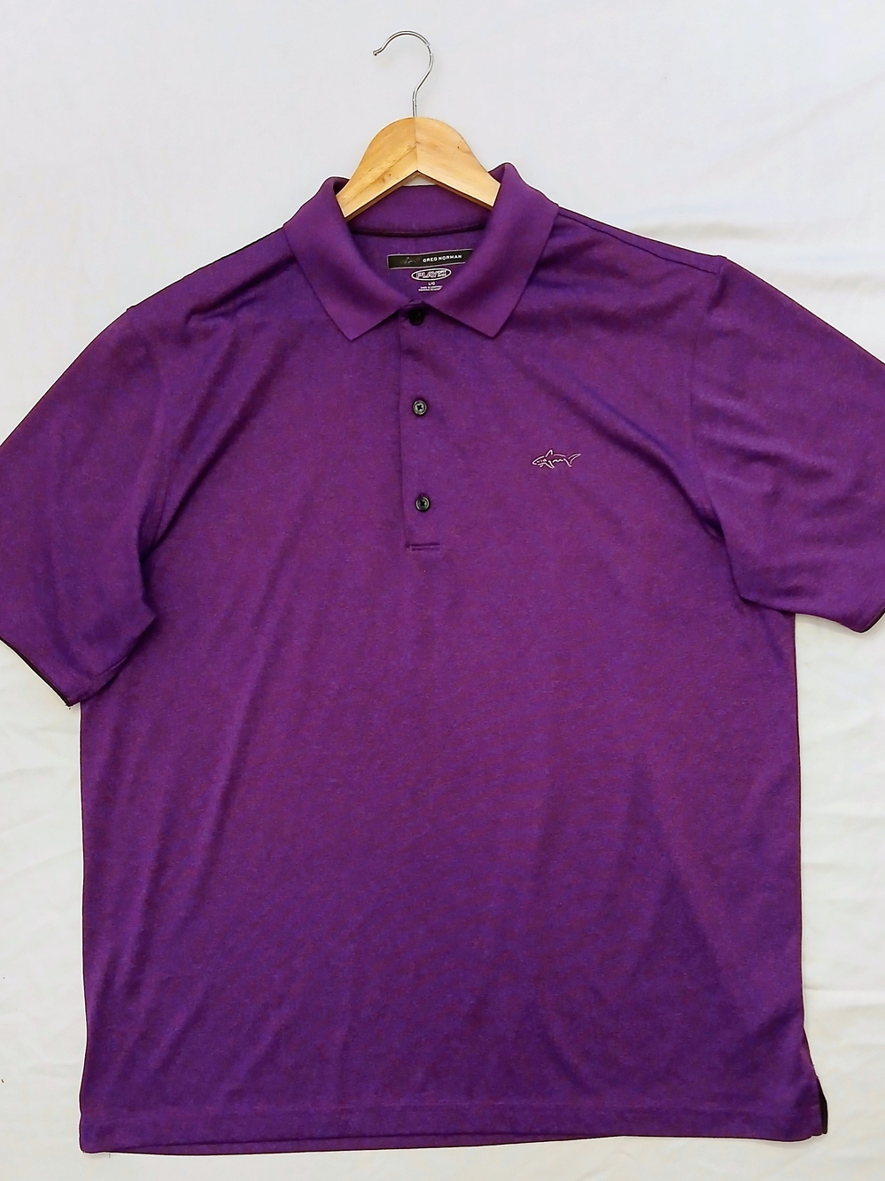 Greg Norman Collection Purple Men's Polo Shirt